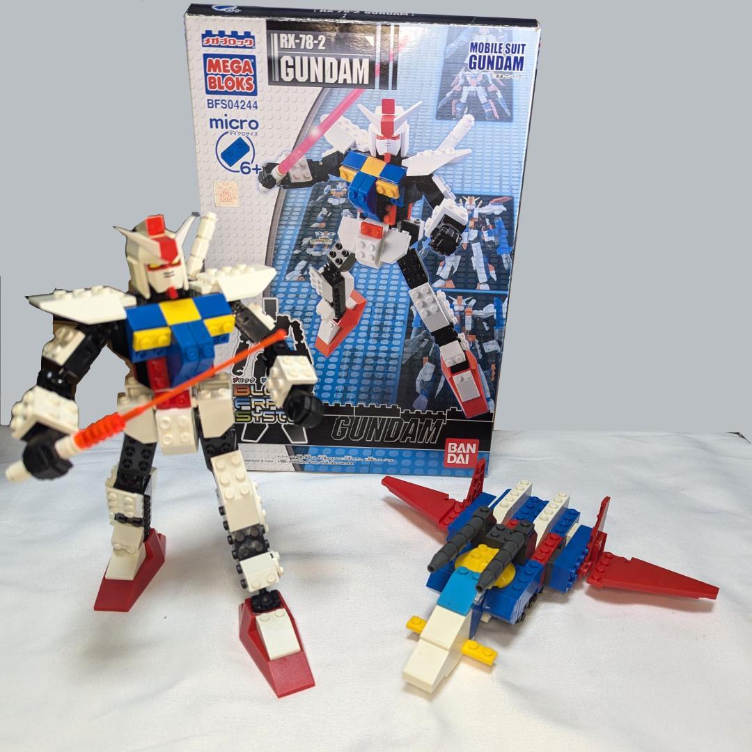 RX-78-2 ガンダム 】【 Gファイター 】 メガブロック バンダイ - メルカリ