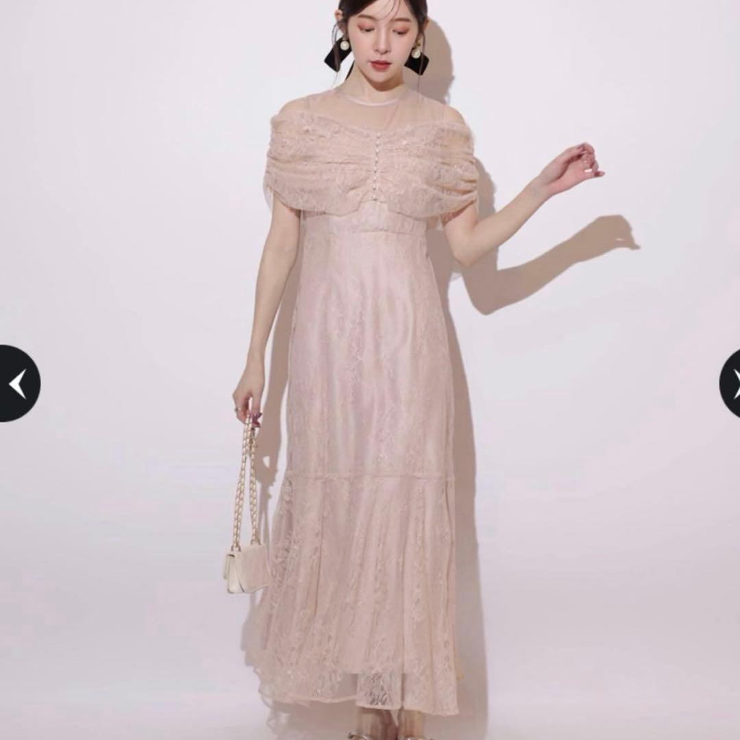 Rirandture オフショルレースマーメイドワンピース