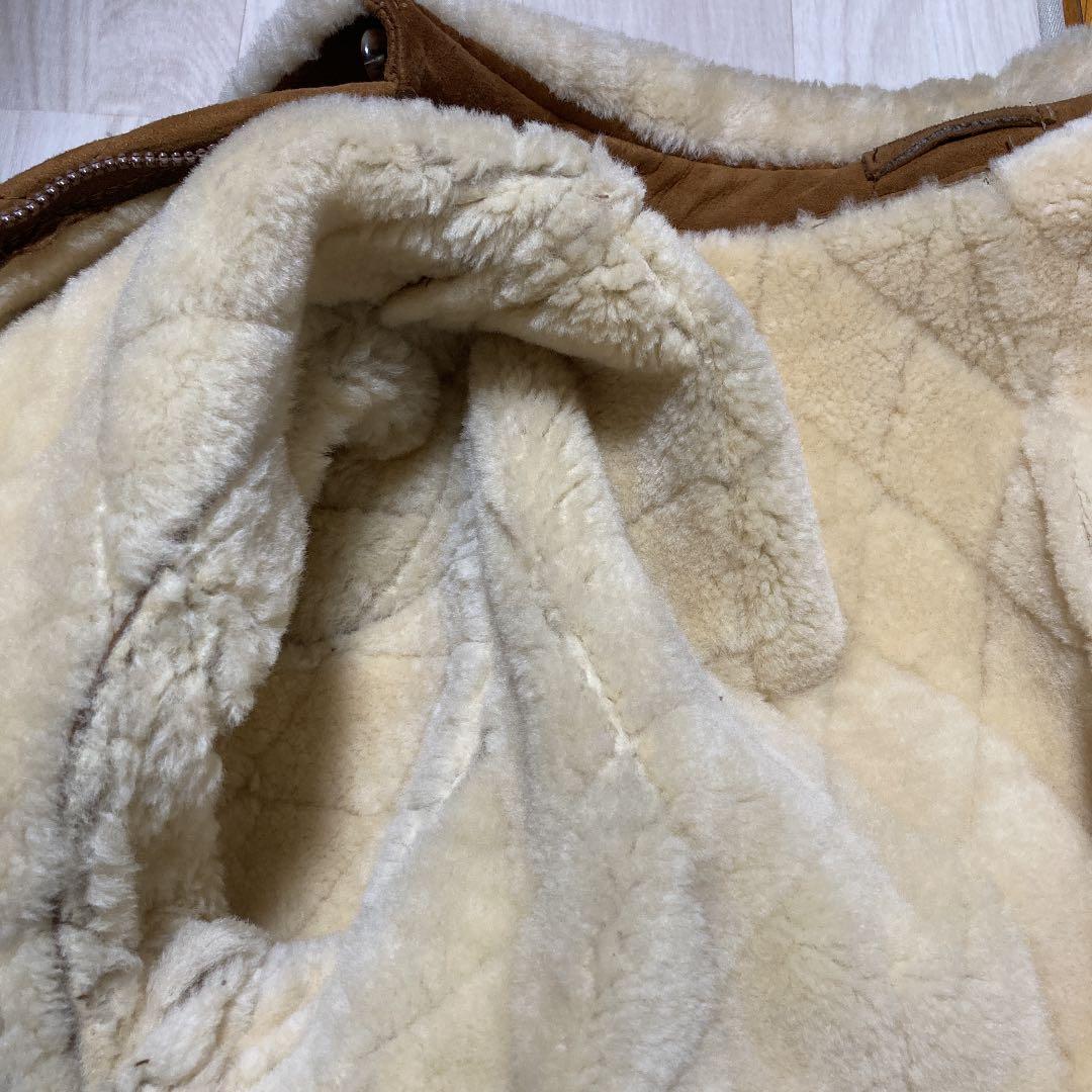 ウサ吉様専用】 メンズ ジャケット 皮 スウェード ボア M ビンテージ