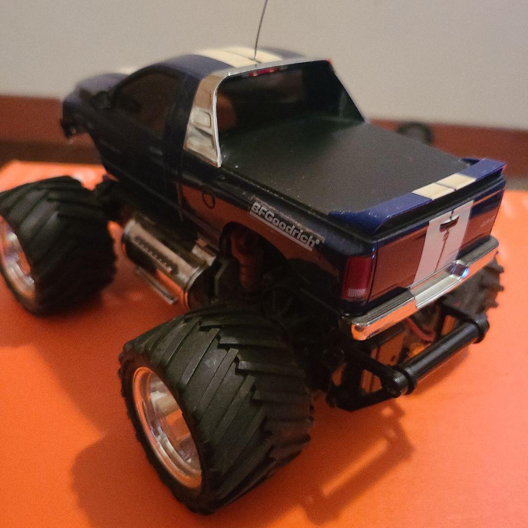 京商　ミニッツモンスター　ダッジ　ラム　ブルー　ジャンク扱い　AM基盤