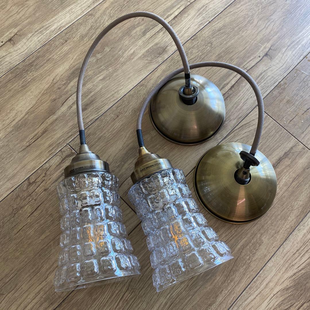 ART WORK STUDIO ペンダントライト クリアガラス 2つセット 楽天市場】【レビュー特典付】【アートワークスタジオ公式