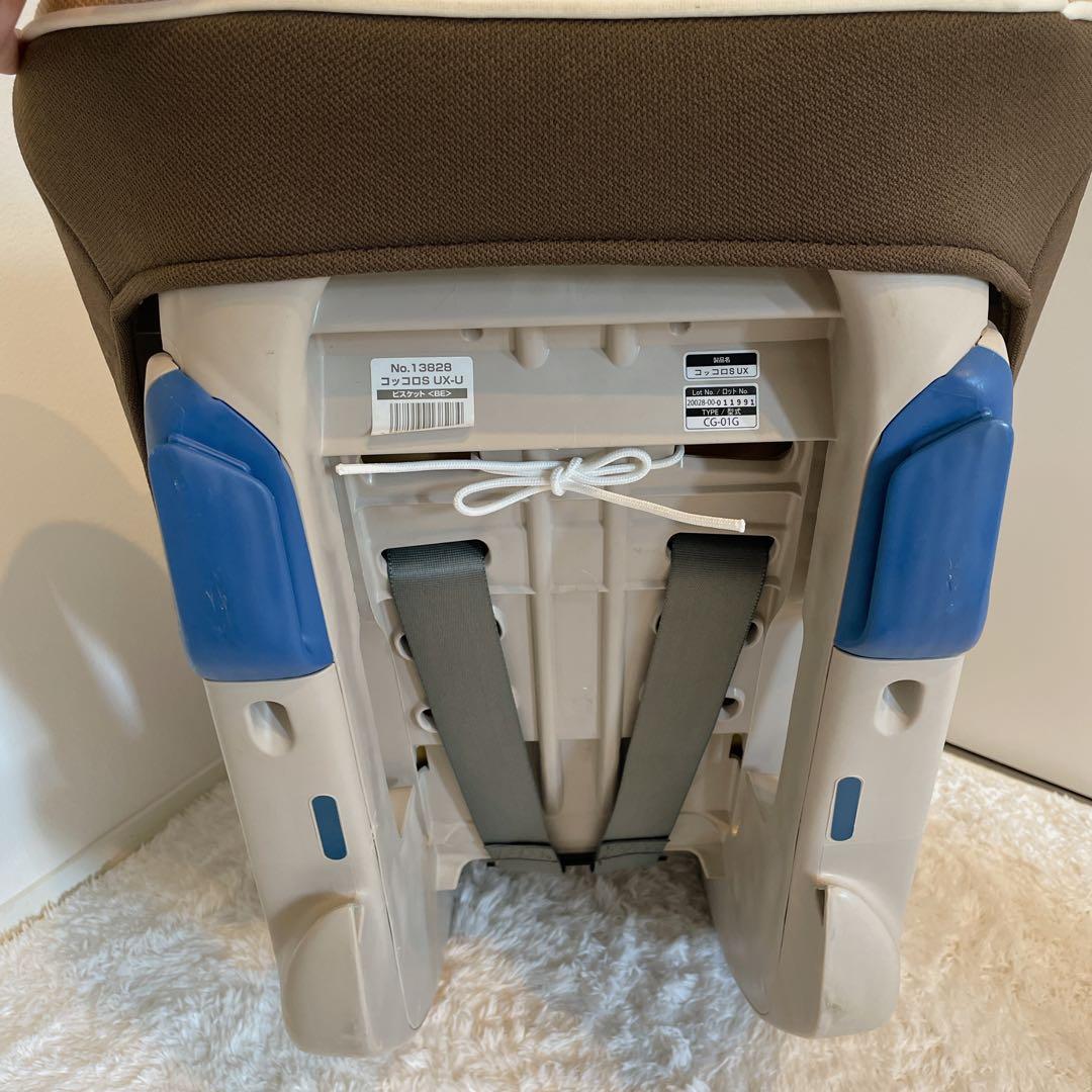 レア品　combi 極美品✨コッコロ S チャイルドシート　新生児　シートベルト