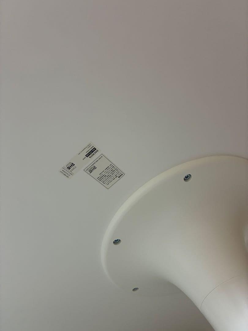 IKEA 円形ダイニングテーブル ホワイト