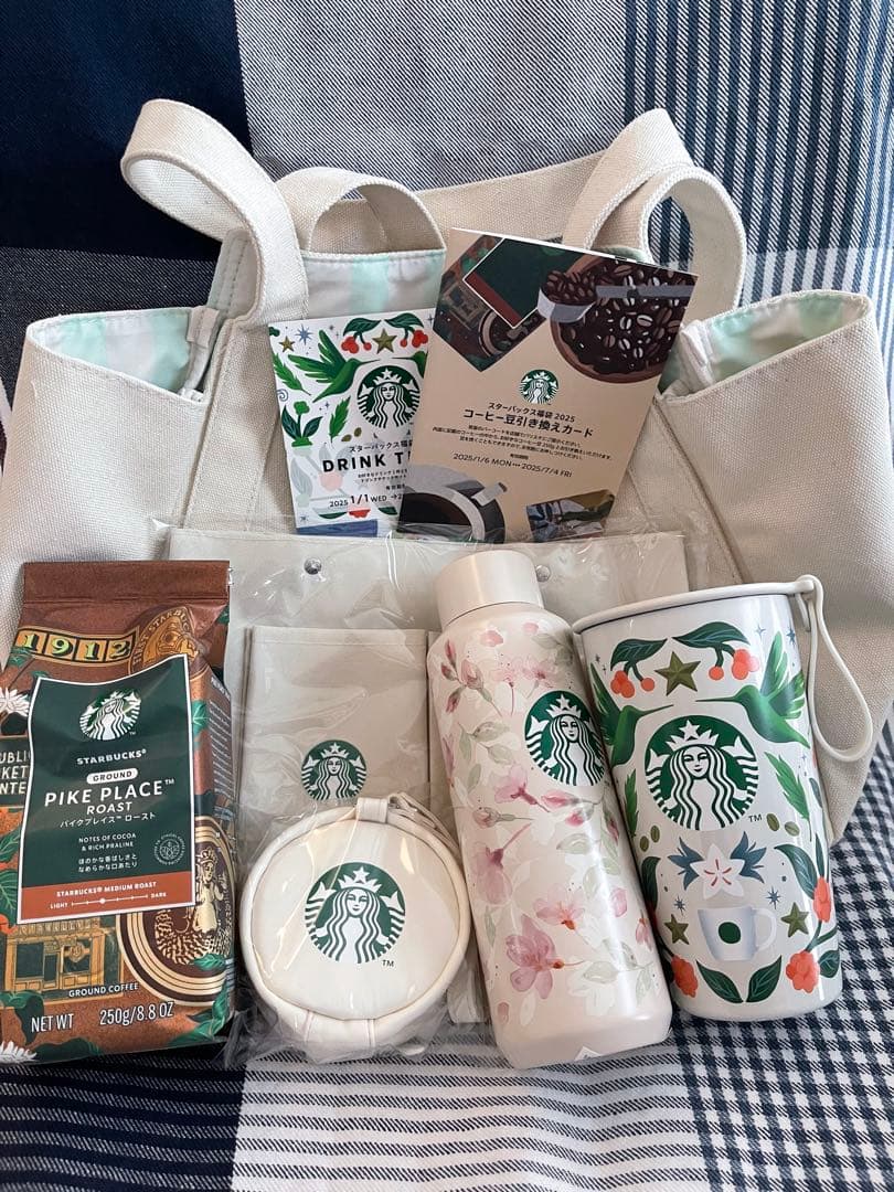 スタバ 福袋 2025 スターバックス抜き取りなし