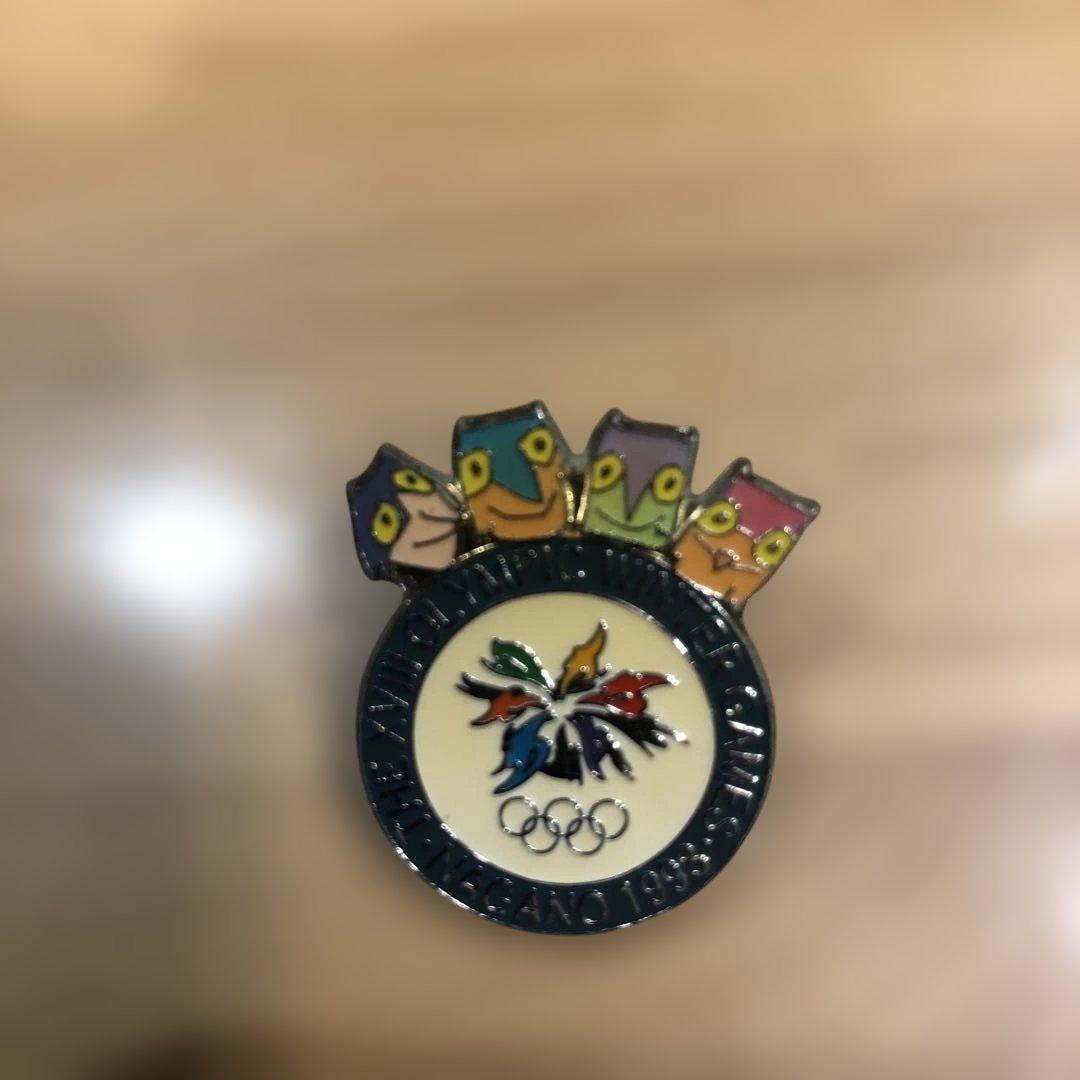 1998年長野オリンピック 公式ピンバッジ - メルカリ