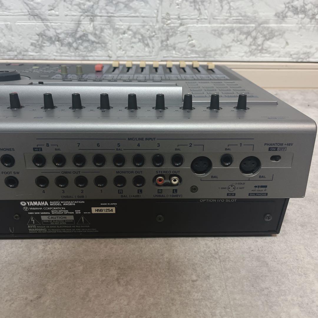 YAMAHA AW2816 マルチトラックレコーダー