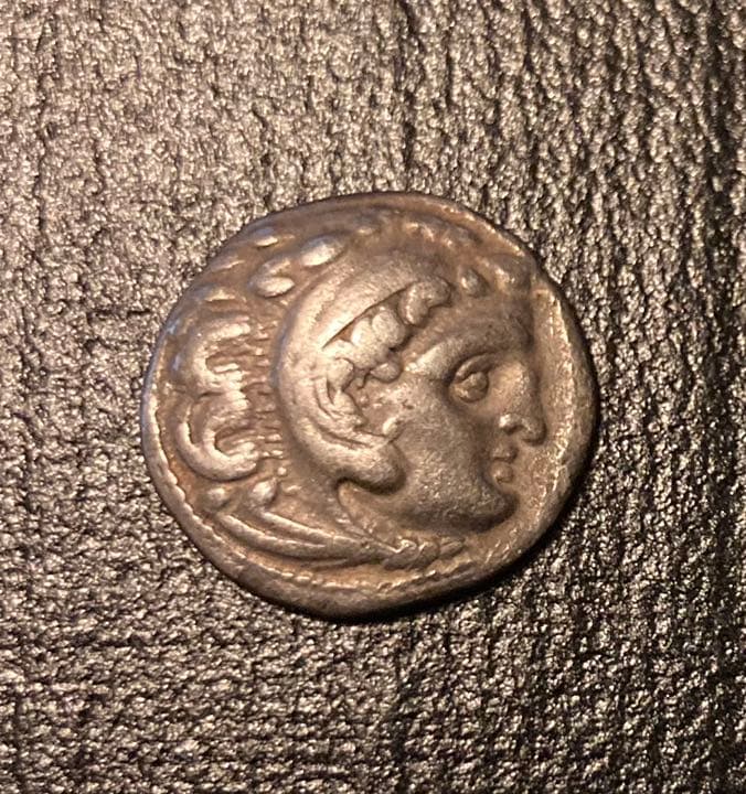 古代ギリシャマケドニアアレクサンダー大王ドラクマ銀貨ローマデナリウス