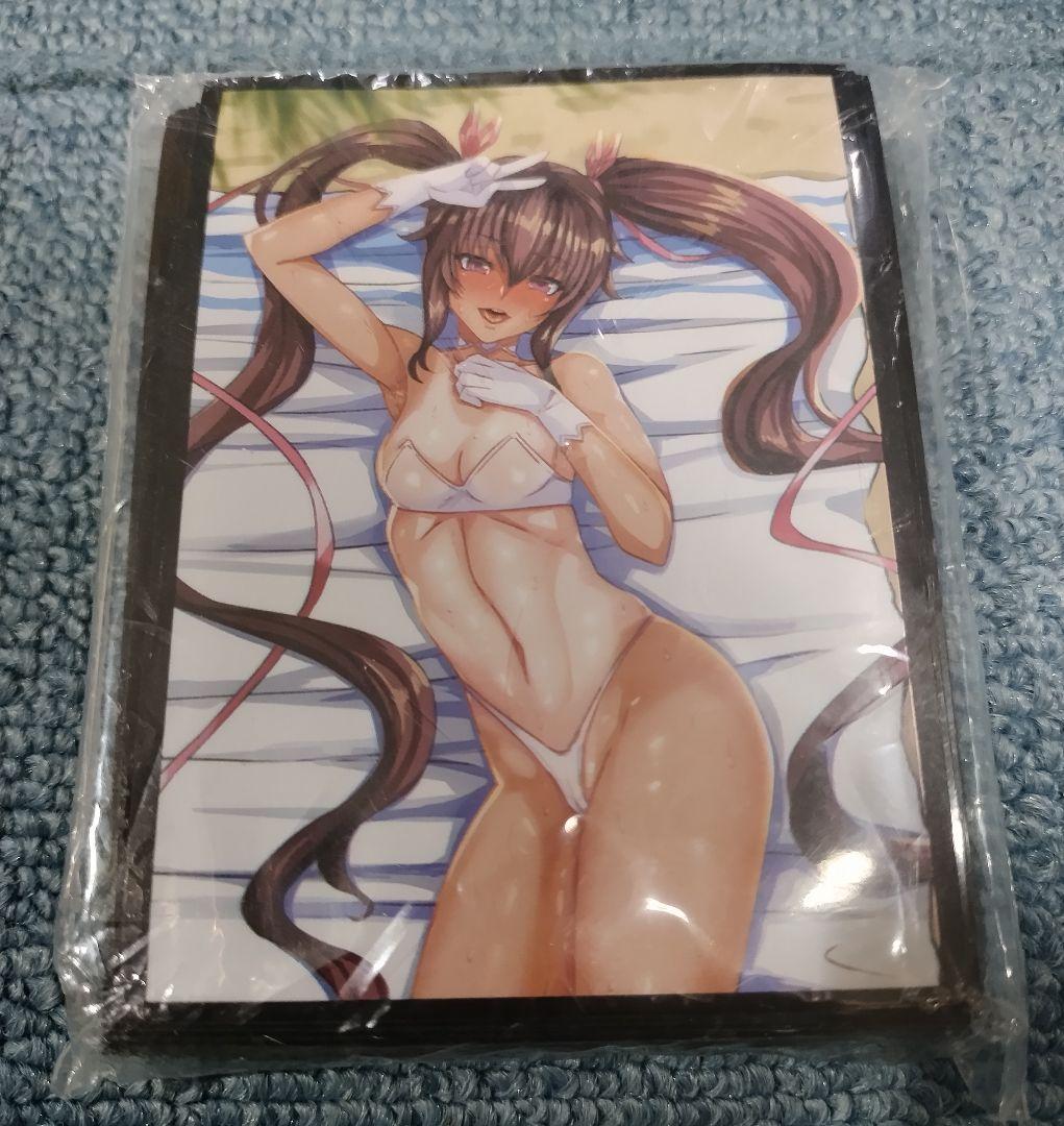 対魔忍 スリーブ プレマ プレイマット 水城ゆきかぜ 水着 白詰草