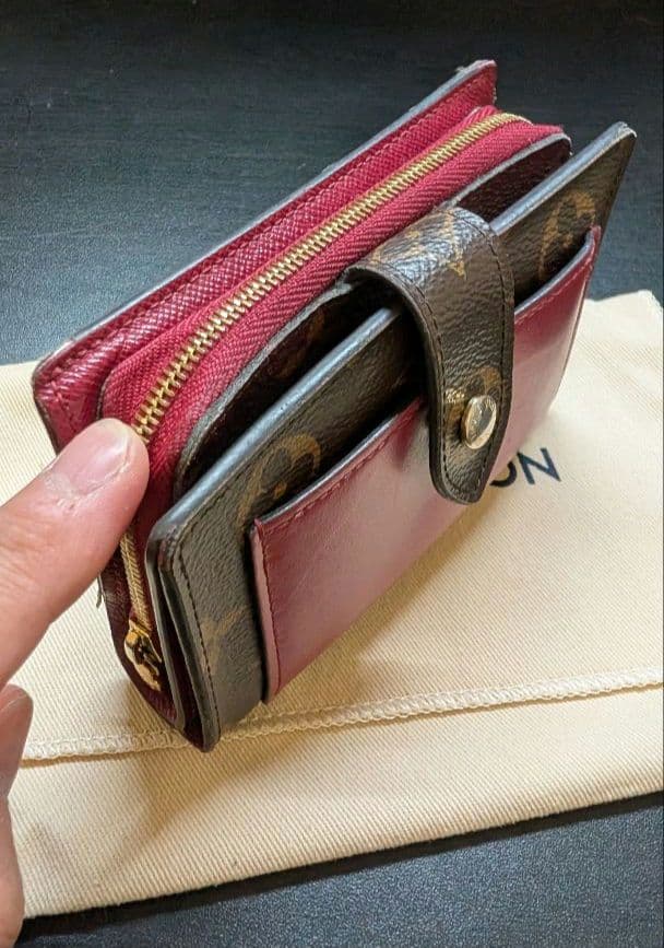 【ワケあり】ルイヴィトン 2つ折り財布
