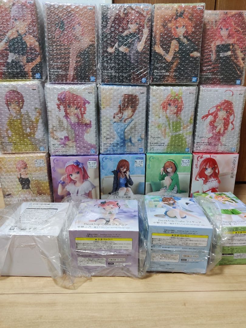 五等分の花嫁フィギュア 60個↑まとめ売り！オマケ付き