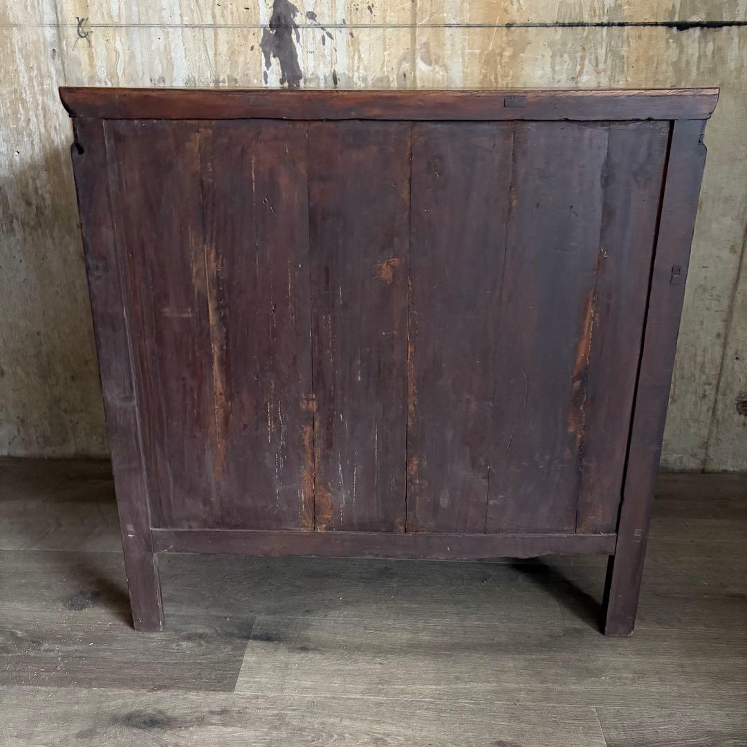 ヴィンテージ キャビネット サイドボード シーシャムウッド アジアン