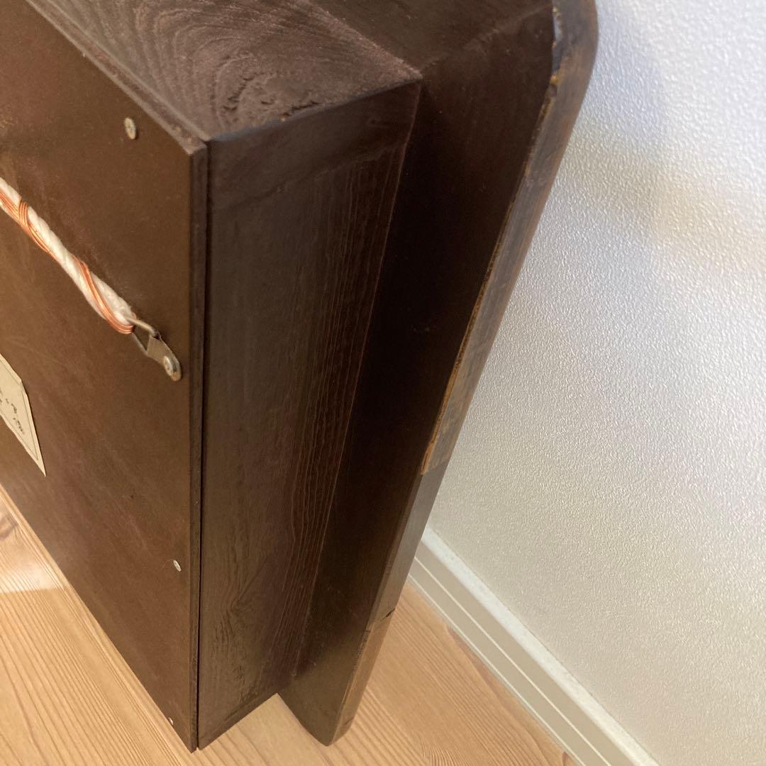 畑中優　不羈　道化師の油彩画 木製フレーム付き