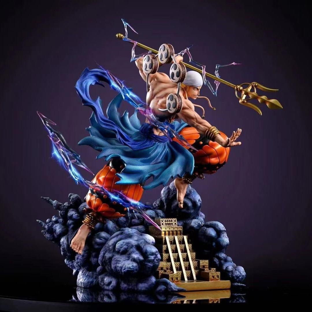 ワンピース 神 ゴッド エネル ガレージキット フィギュア popスケール