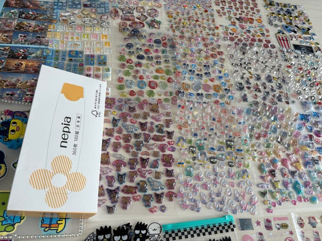 A5 シール帳 完成品 14ページ☺︎