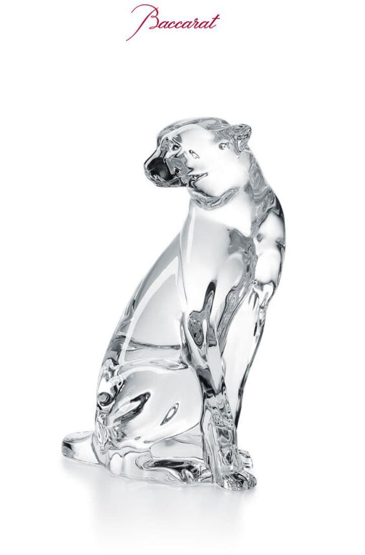 みにら様専用バカラ クリスタルオーナメント チーター - メルカリ