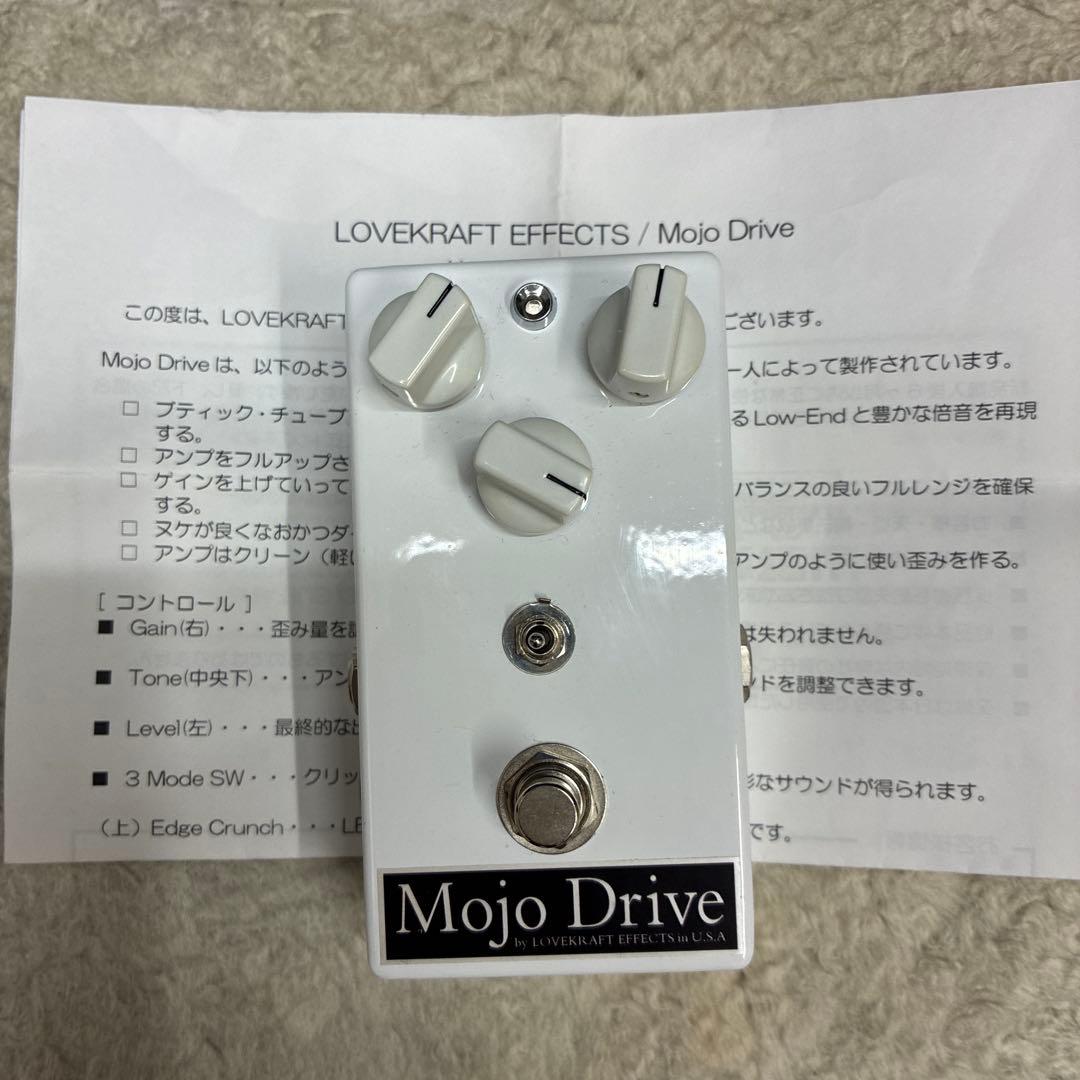 Mojo Drive エフェクター　lovekraft Mojo Drive エフェクター lovekraft Mojo Drive エフェクター