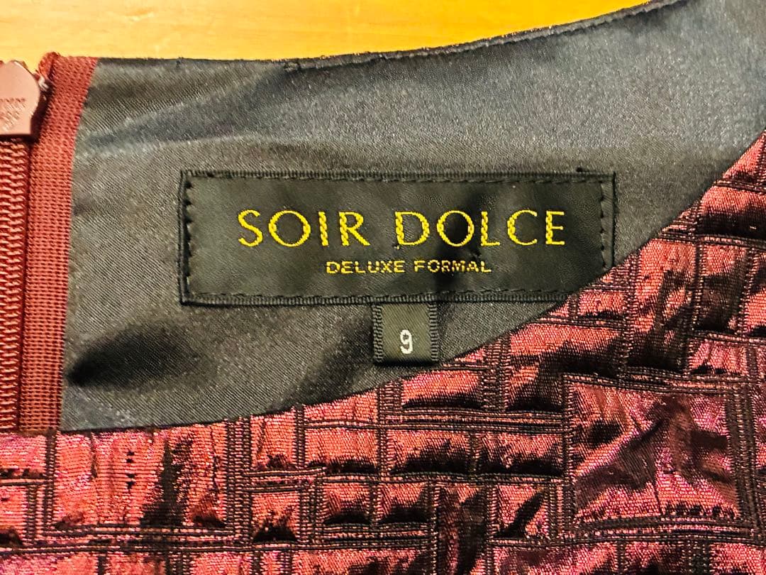 SOIR DOLCE ソワールドルチェ　東京ソワール セットアップ ベロア　M