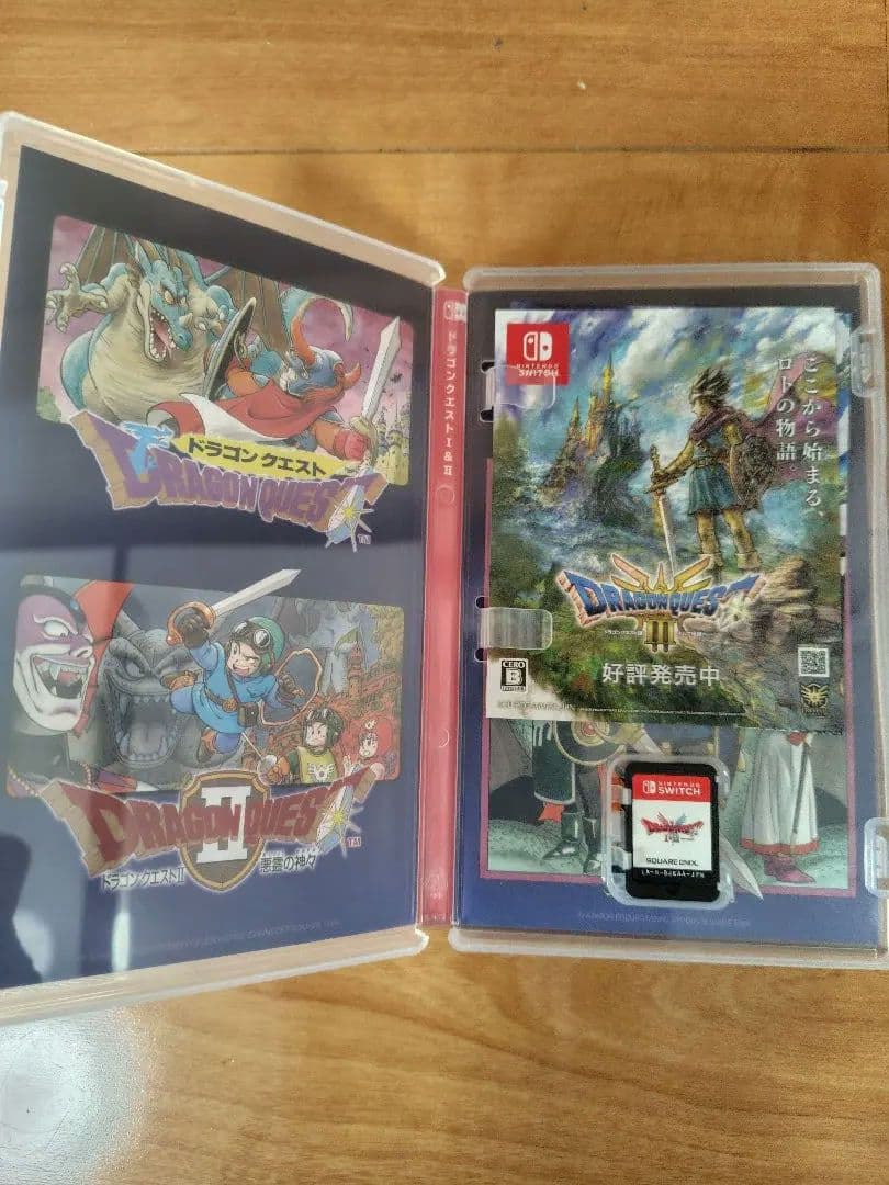 Switchソフト　ドラゴンクエスト1&2　ドラゴンクエスト3　２本セット