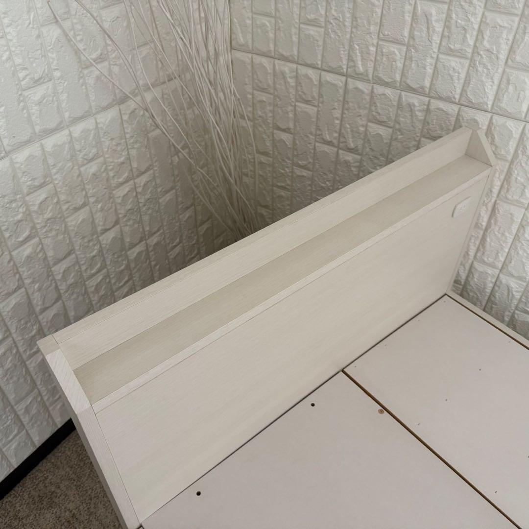 東京23区配送無料✨シングルベッド　フレーム+マットレス　チェスト　美品