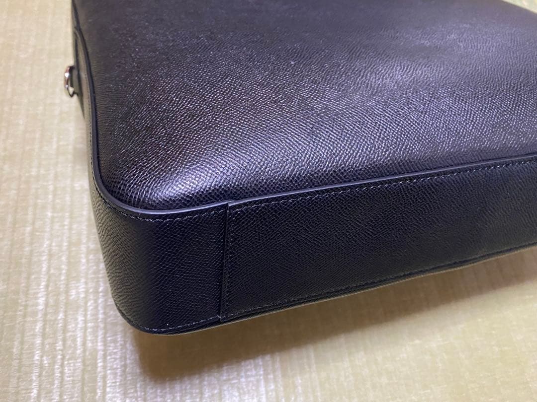 ダンヒル　カドガン　シングル　ブラックビジネスバッグ