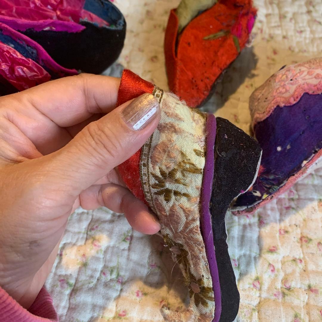 アンティーク 中国骨董 纒足 てんそく 難あり ジャンク コレクション