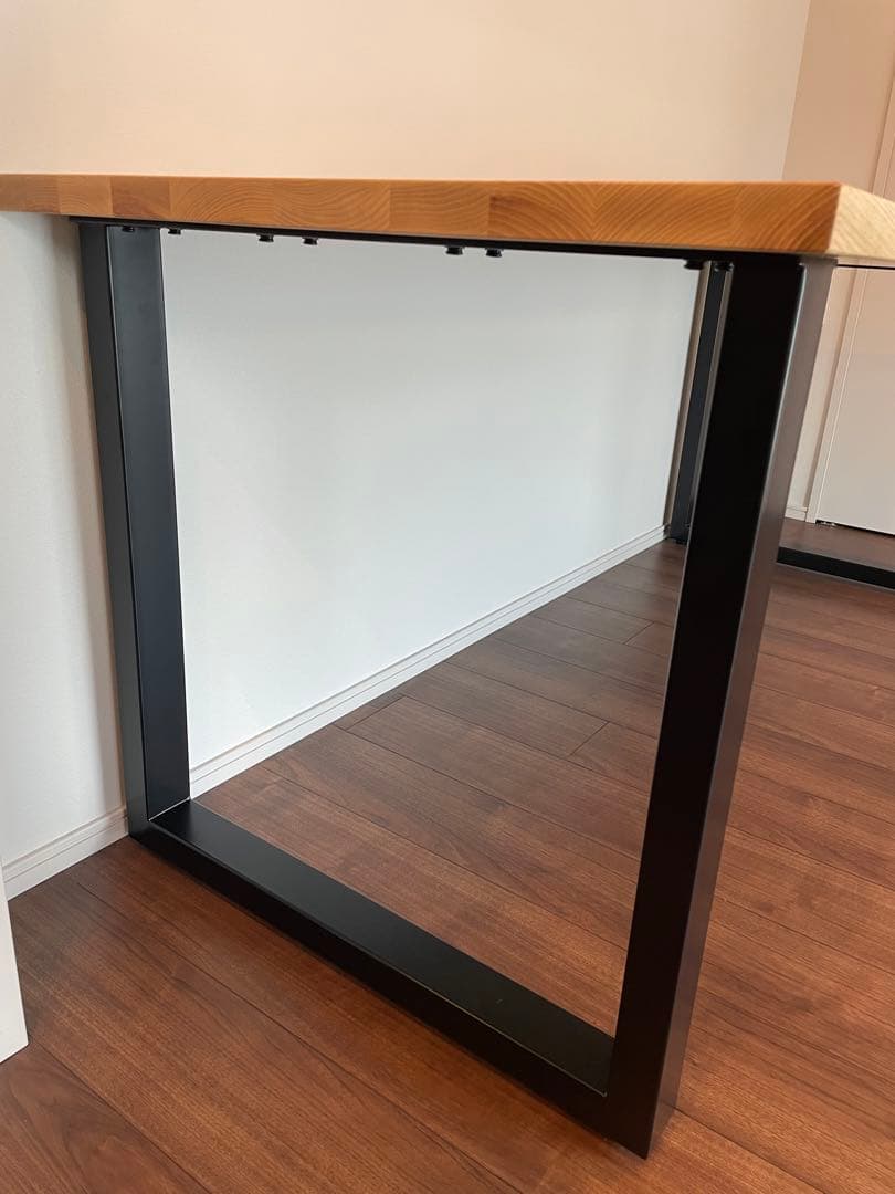 【chom kame】テーブル 無垢 ホワイトアッシュ180cmx70cm