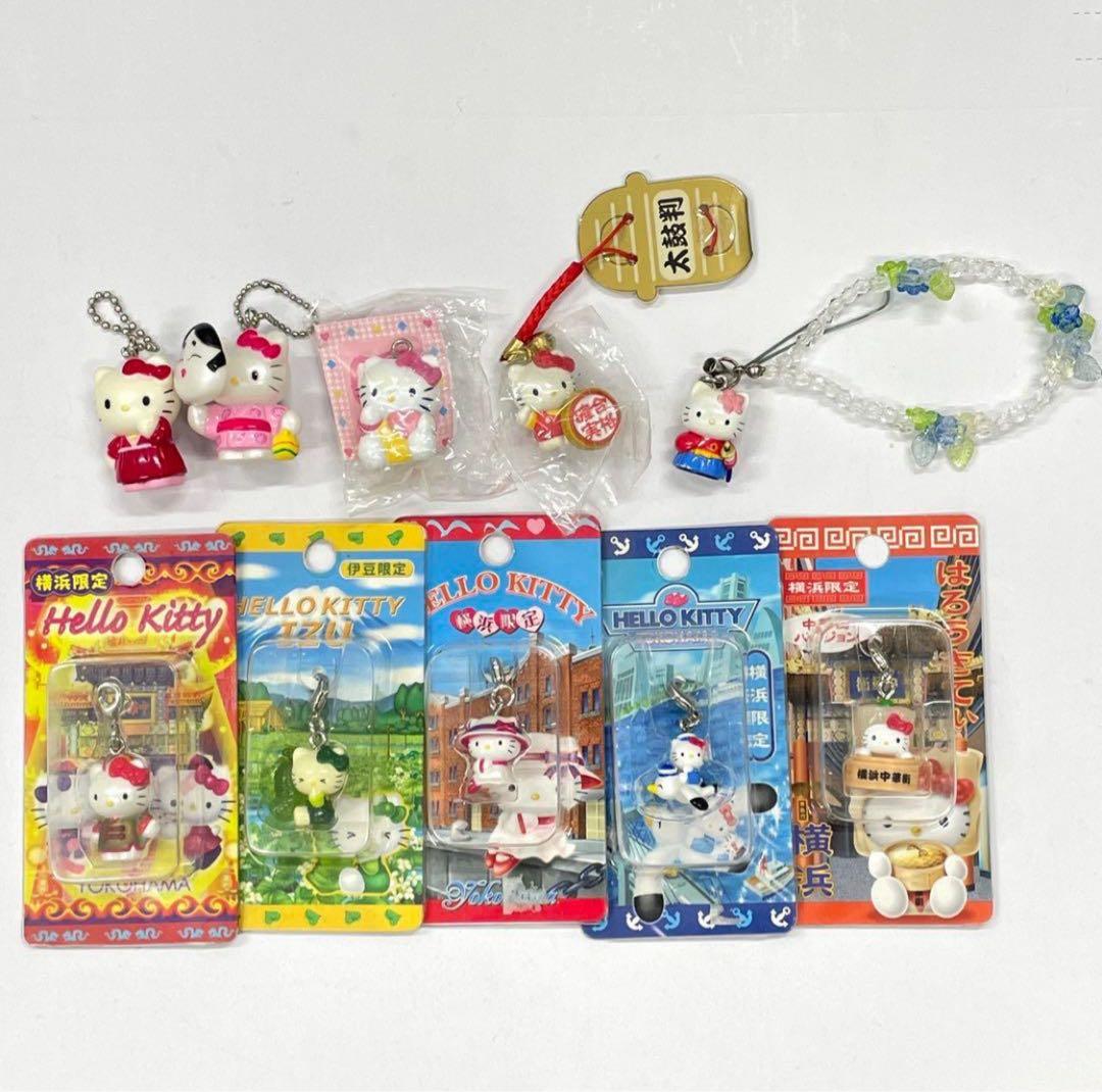 レアご当地キティ 根付 63個セット ハローキティ 根付 チャーム サンリオ