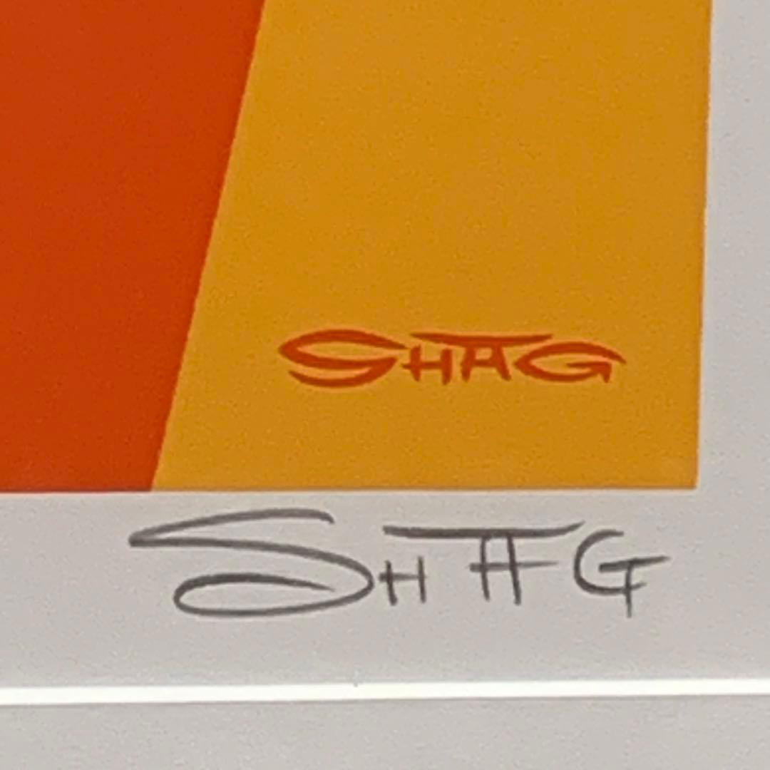 SHAG シャグ シルクスクリーン限定299枚 公式購入 シリアルナンバー