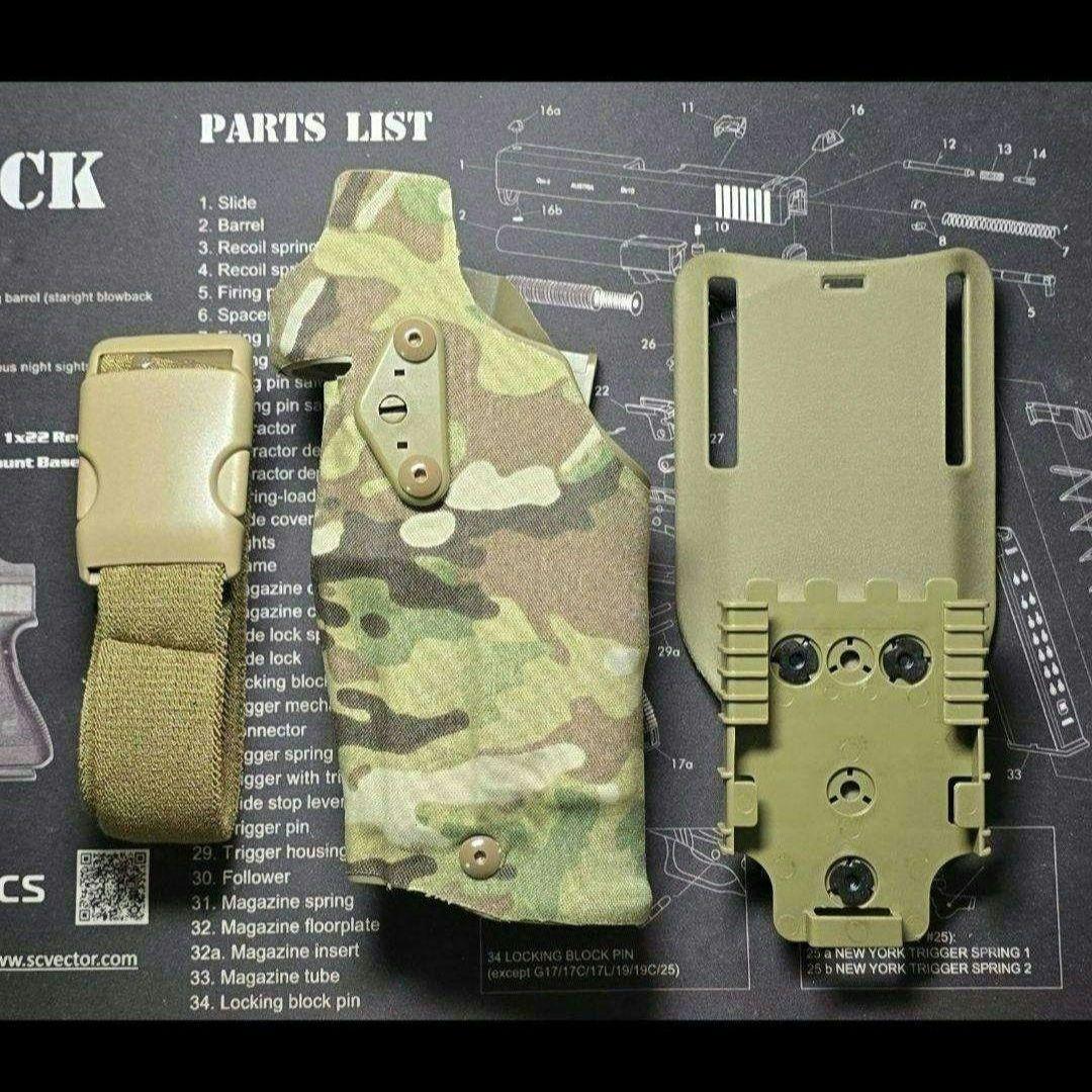 陸上自衛隊 狙撃徽章マーク付き カード入れ