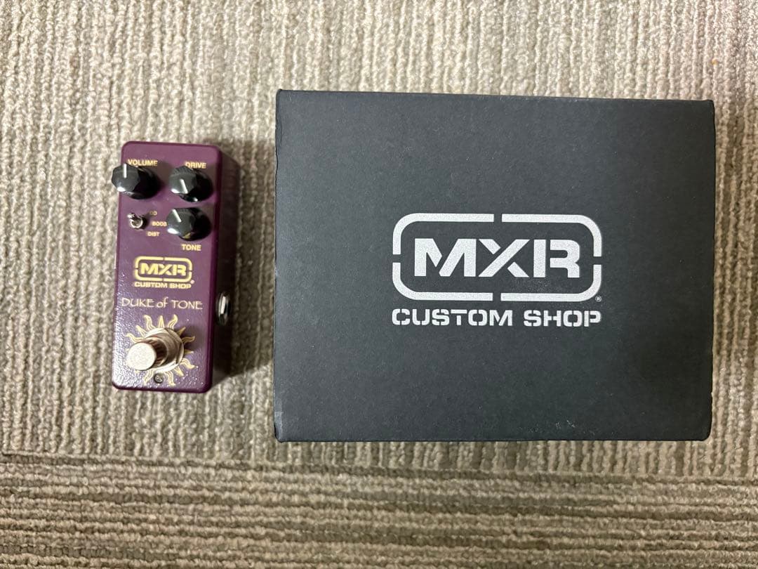 MXR Duke of Tone ギターエフェクター MXR / Duke of Toneの特徴と使い方などをレビュー。自然な抜け感と扱い