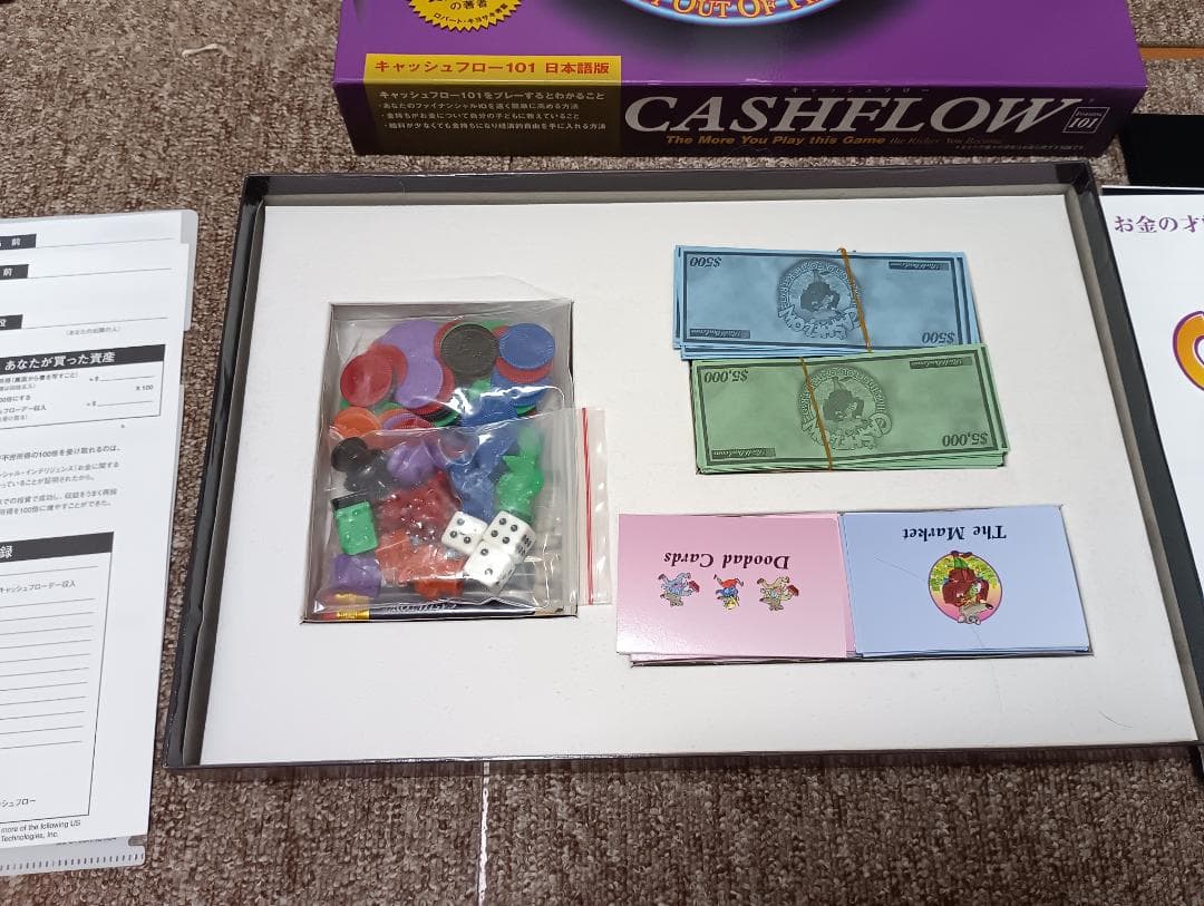 キャッシュフロー 日本語版 CASHFLOWボードゲーム