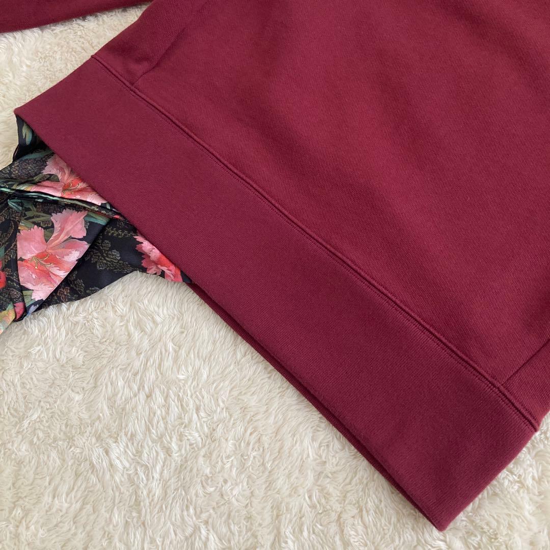 極美品！OFF-WHITE オフホワイト　プルオーバー　パーカー　アシンメトリー