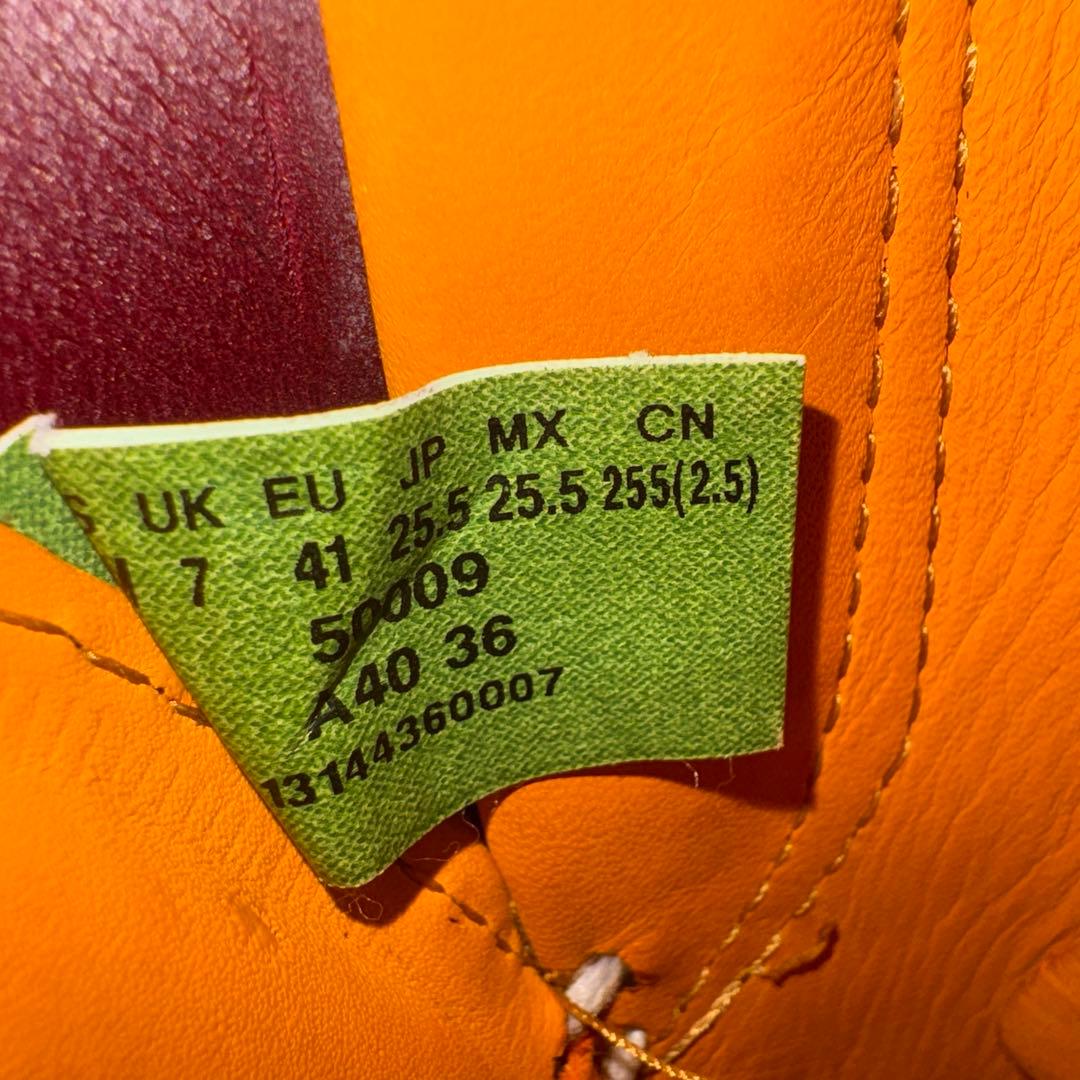 ティンバーランド スリーアイ クラシックラグ バーガンディー 25.5cm