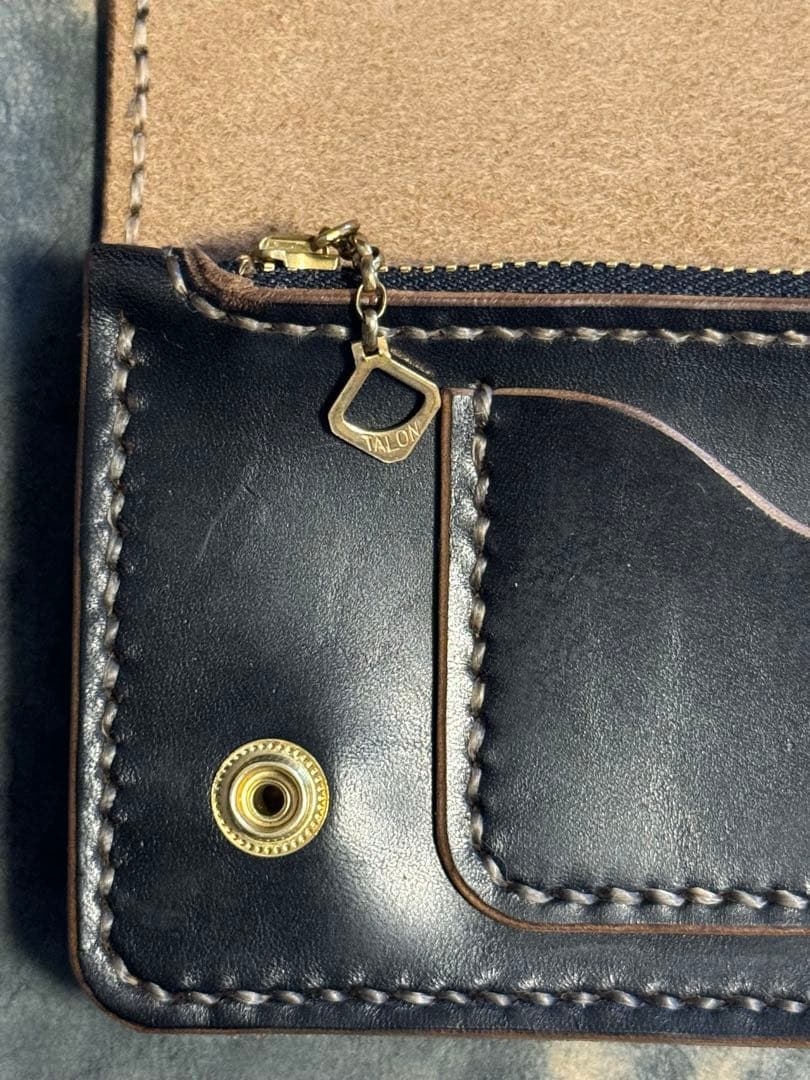 1点限定! 希少!1940s 菱形TALON ホースバットトラッカーウォレット