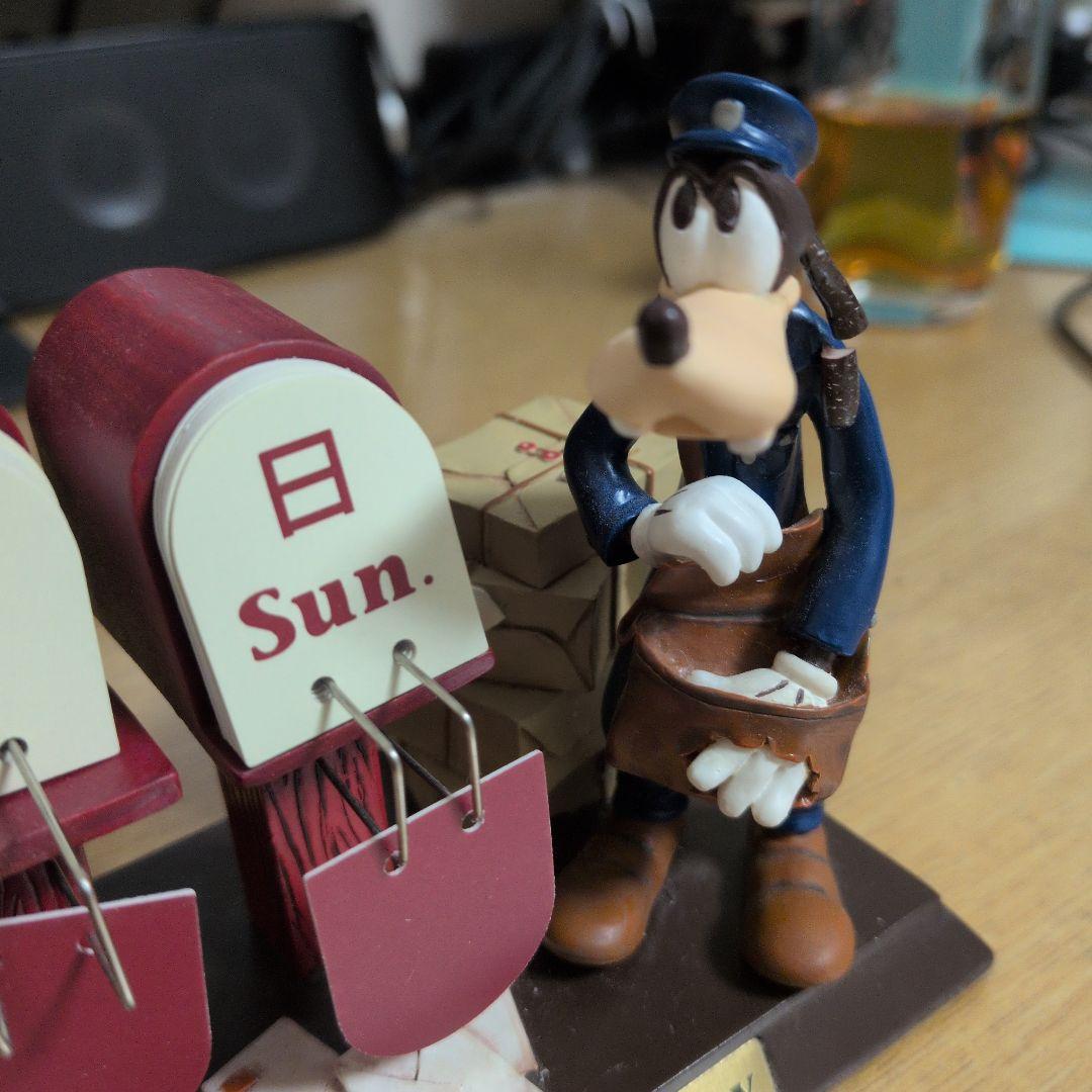 東京ディズニーシー イルポスティーノ グーフィー 万年カレンダー　箱付き