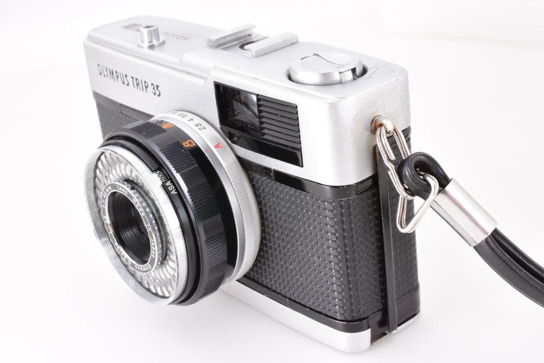完動品】OLYMPUS TRIP 35 フィルムカメラ 赤ベロOK 動作確認済