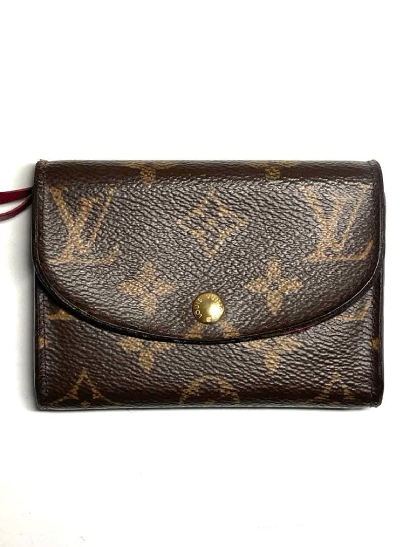 ルイヴィトン モノグラム ポルトモネ ロザリ バレリーヌ　ケース　箱付き