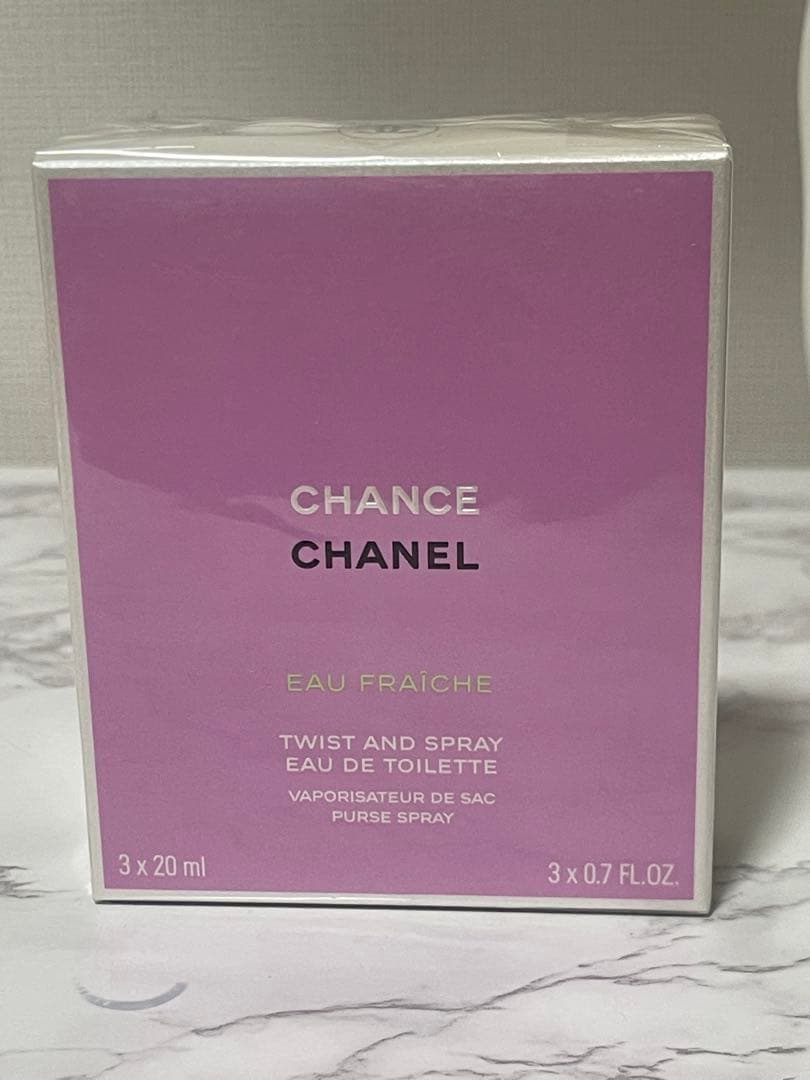 新品未使用 シャネル チャンス オー フレッシュ ツィスト&スプレイ 20×3本