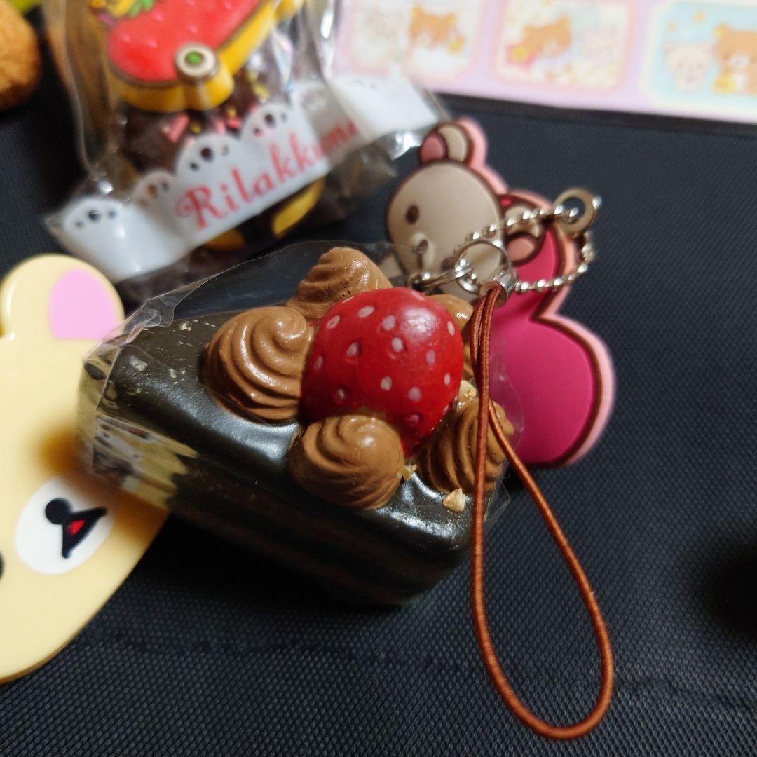 SAN-X リラックマ キイロイトリ エクレア スクイーズ コリラックマ ケーキ