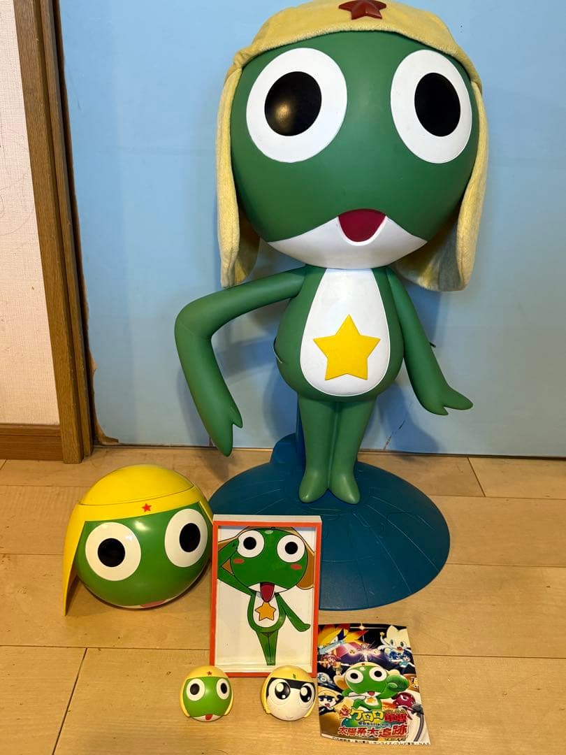 ケロロ軍曹　等身大　1/1 フィギュア　ビックサイズ　おまけ付き