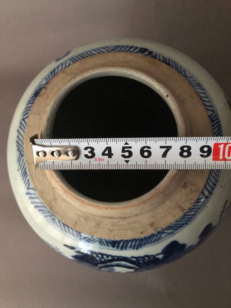 中国骨董 陶器 青花紋 壺 清朝 1985年香港スタンレーにて購入 - メルカリ