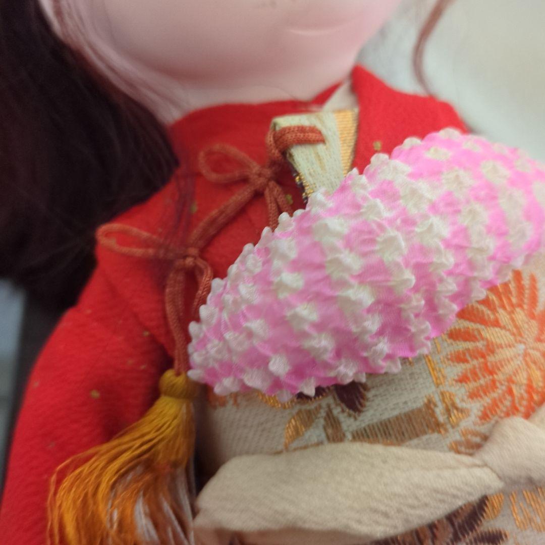 古い 市松人形 英山作 大正時代 40cm