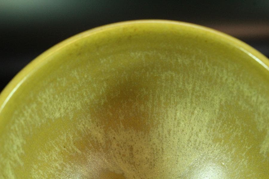 茶道具 清水正作 彩釉 京焼 茶碗 煎茶 美品 共箱(K-YC425)