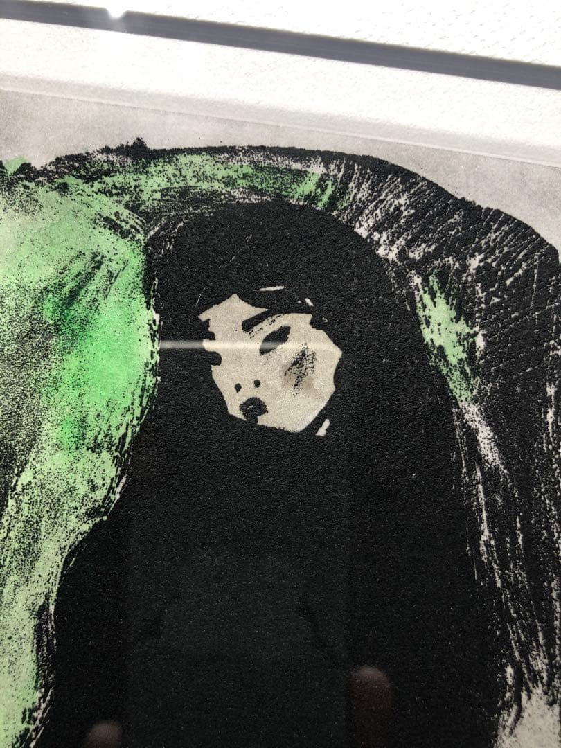 栗原一郎 版画 裸婦 絵画 手彩色 - メルカリ