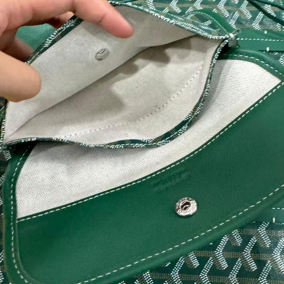 ニコ様 用 サンルイ サンルイPM 鞄 ポーチ付き グリーン