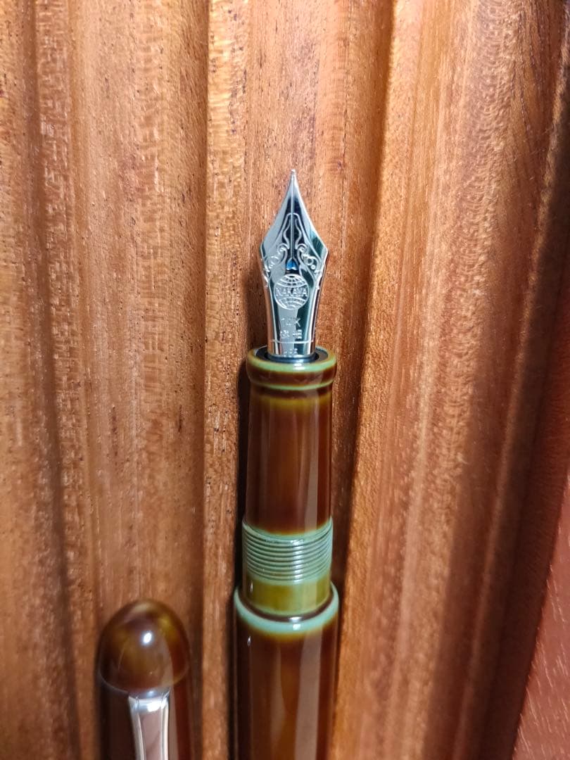 ★12月2日まで★中屋万年筆 碧溜