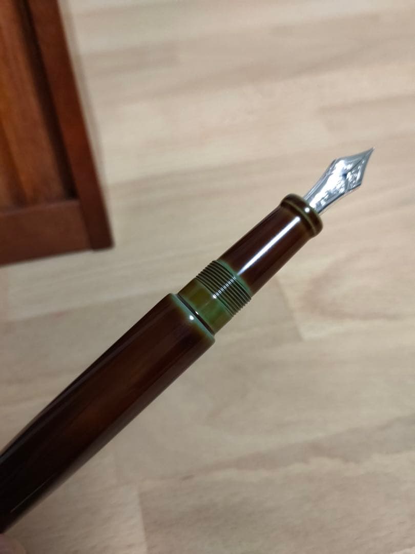 ★12月2日まで★中屋万年筆 碧溜