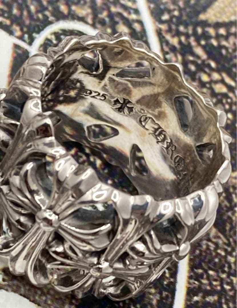 クロムハーツ　セメタリークロス　リング　指輪　21号　シルバー925