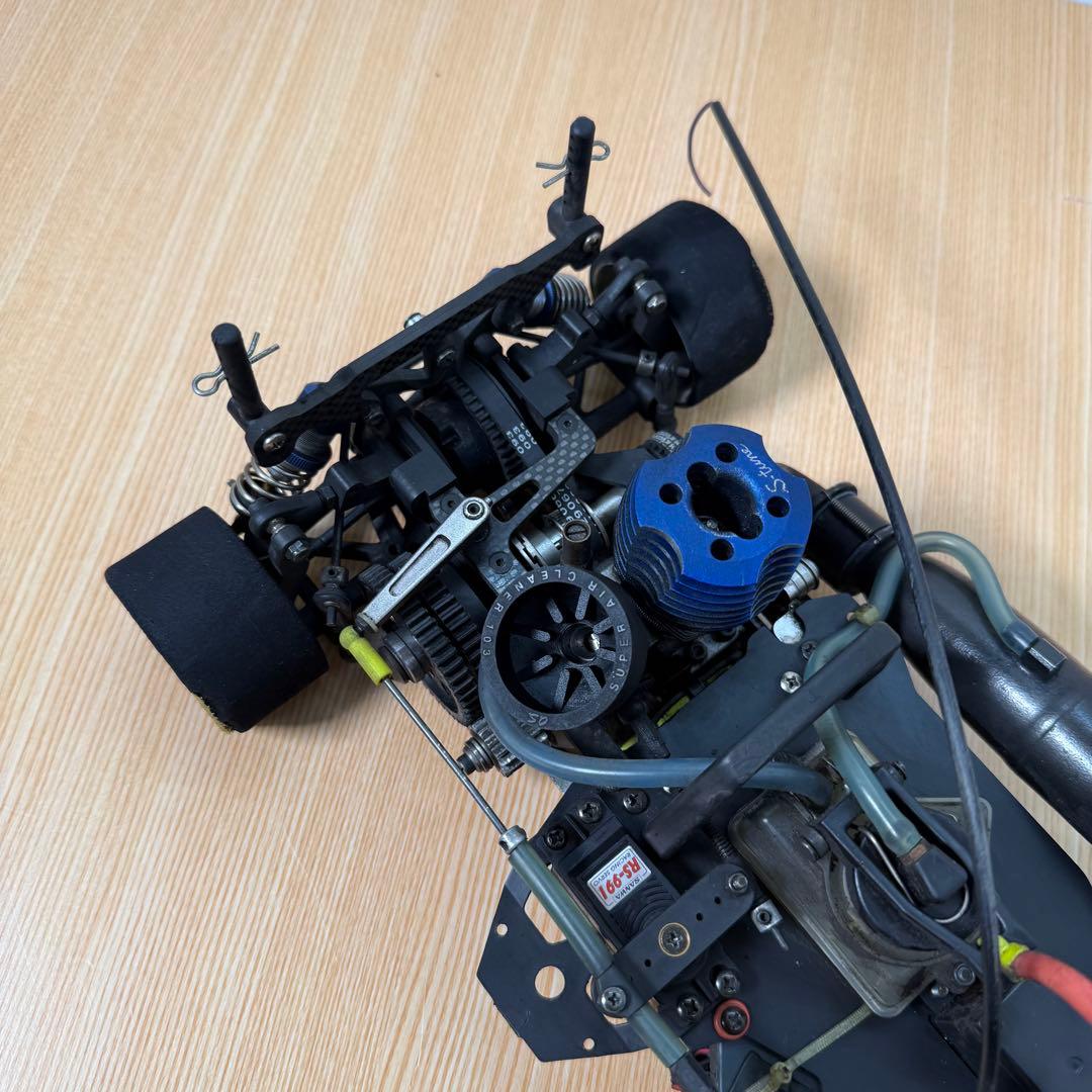 京商 V-One R シャーシ 現状品 エンジンRCカー ラジコン - メルカリ