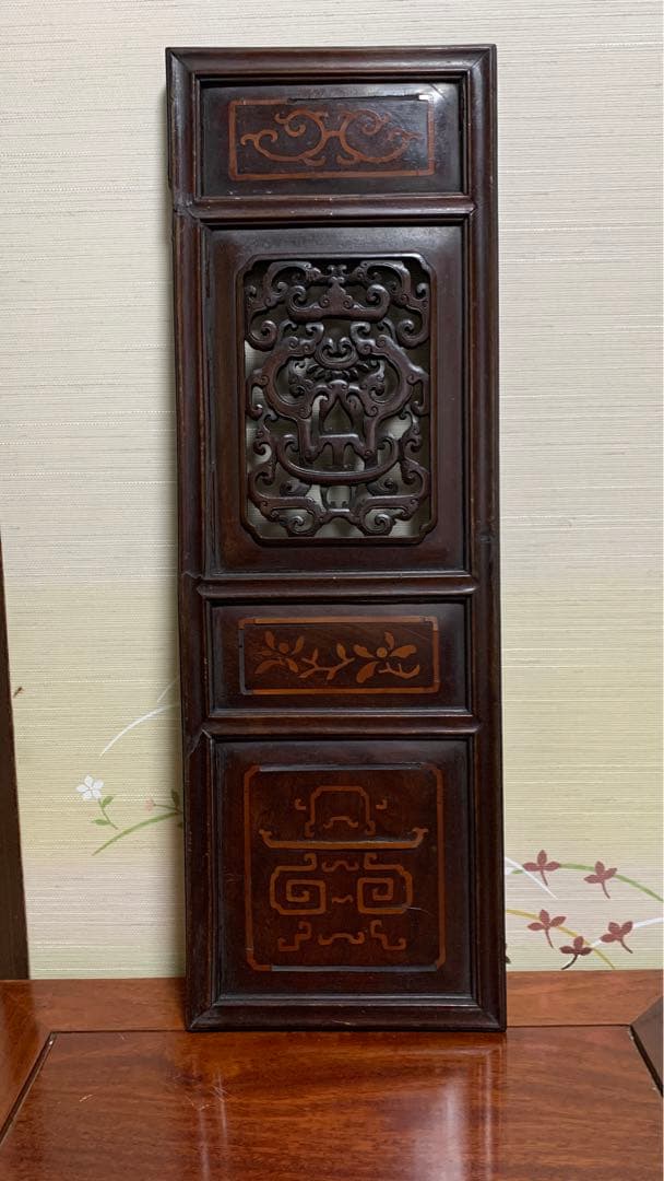 欄間】杉上彫刻欄間（松鶴）〔右向〕 - 山清片山オンラインショップ